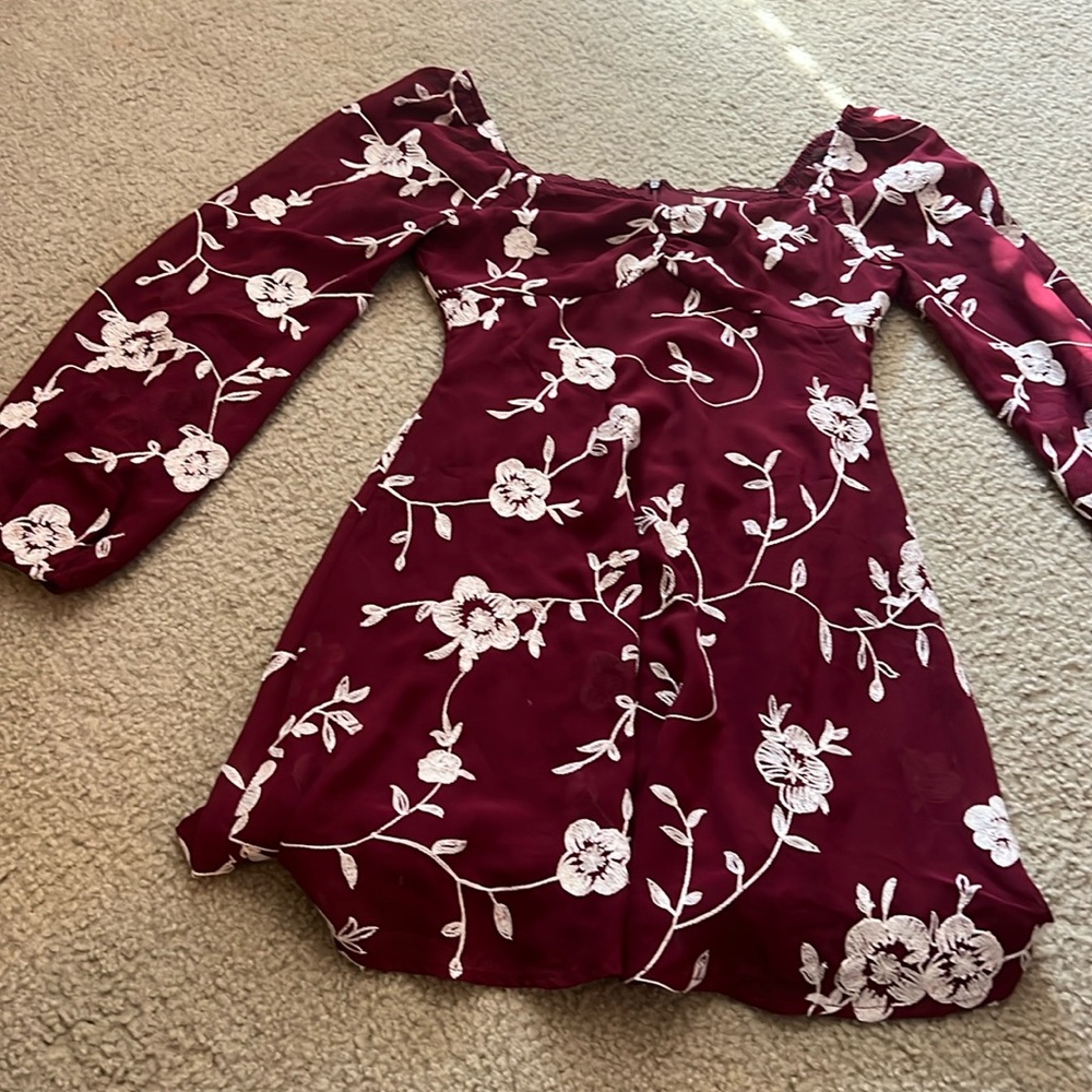 Women’s Maroon Altard state dress